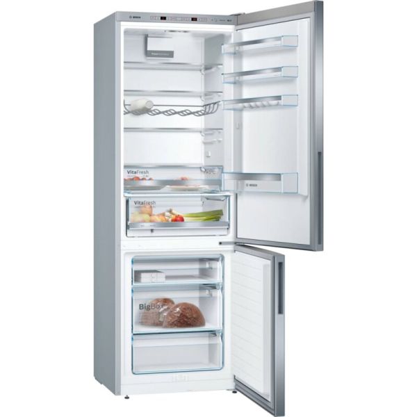 Хладилник с фризер Bosch KGE49AICA , 413 l, C , LowFrost , Инокс