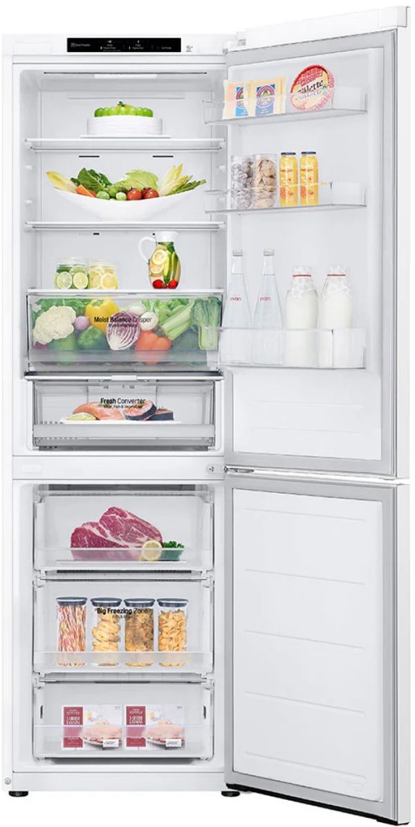 Хладилник с фризер  LG GBV3100CSW