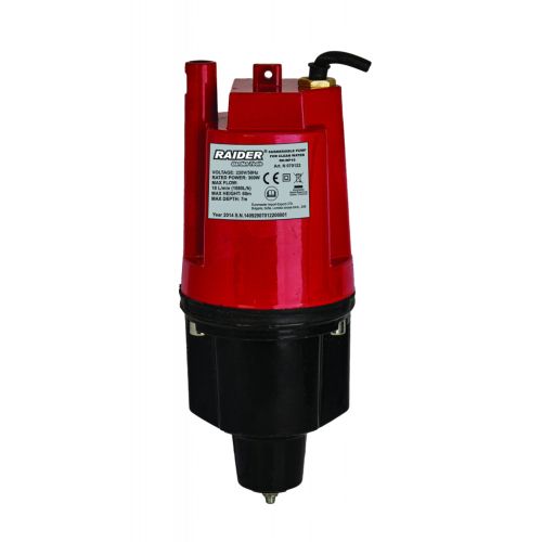 RAIDER Помпа водна потопяема за чиста вода 300W 3/4" 18L/min 60m RD-WP19 (070122)