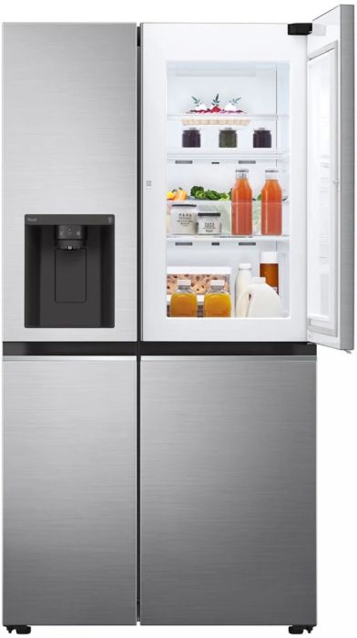 Хладилник с фризер LG GSJV70PZTE 