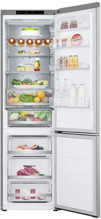Хладилник с фризер  LG GBV7280CMB