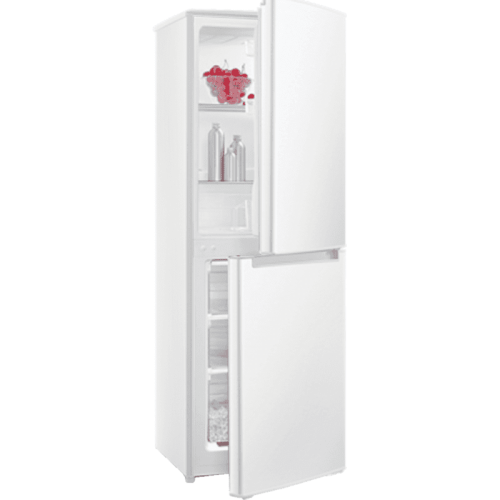 Хладилник с фризер Crown CBR-140W , 142 l, F , Бял , Статична