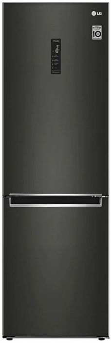 Хладилник с фризер LG GBB61BLHMN, 341 l, E , Total No Frost , Черен