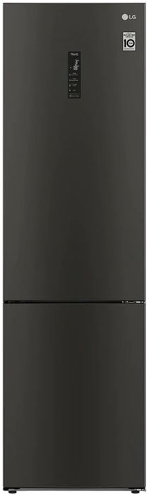 Хладилник с фризер LG GBB62BLFGC, 384 l, D , No Frost , Черен
