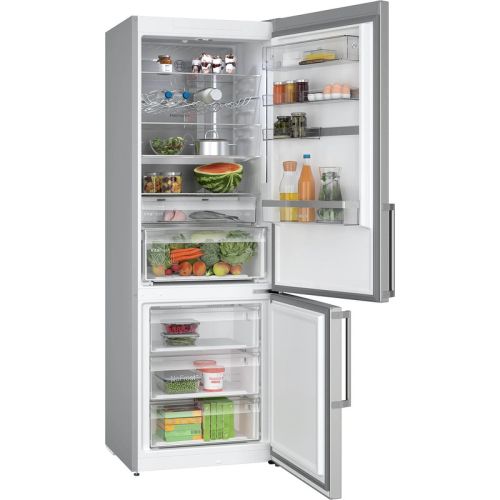 Хладилник с фризер Bosch KGN49AICT , 440 l, C , No Frost , Инокс