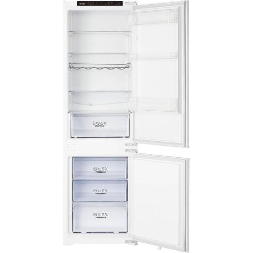 Хладилник с фризер за вграждане Gorenje NRKI4182P1 , 246 l, F , No Frost
