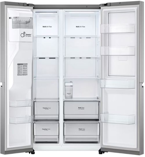 Хладилник с фризер LG GSJV71PZTE  