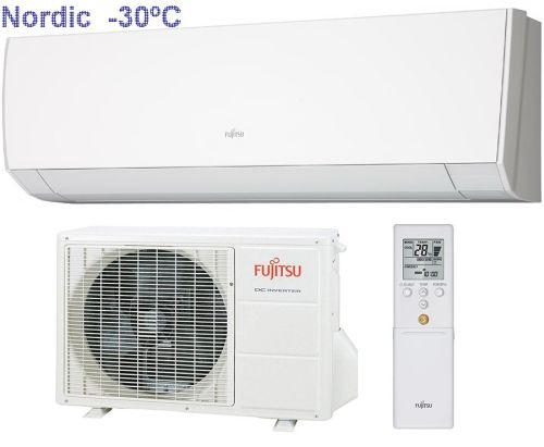 Инверторен климатик Fujitsu ASYG12LMCB / AOYG12LMCBN Nordic