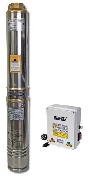 Raider Помпа водна дълбочинна за чиста вода 0.7kW 1.1/4" 65L/min 45m 6T RD-WP31